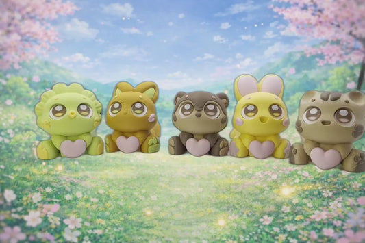 Chunky Tails | Flexi Tail & Legs | 3D Printed Collectible